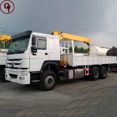 High Quality 6x4 10 Ton Telescopic Boom Truck Mounted Crane