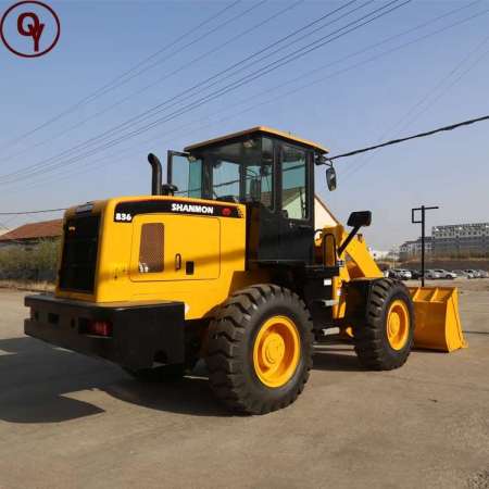 SAM 836 1.8m3 bucket mini 3 ton front end wheel backhoe loader for sale